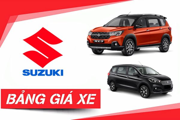 bảng giá xe suzuki