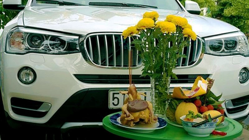 Hướng dẫn cúng xe mới