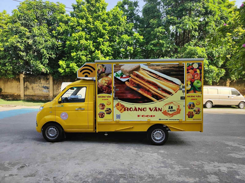 Mẫu xe bán hàng rong đẹp (Food Truck)