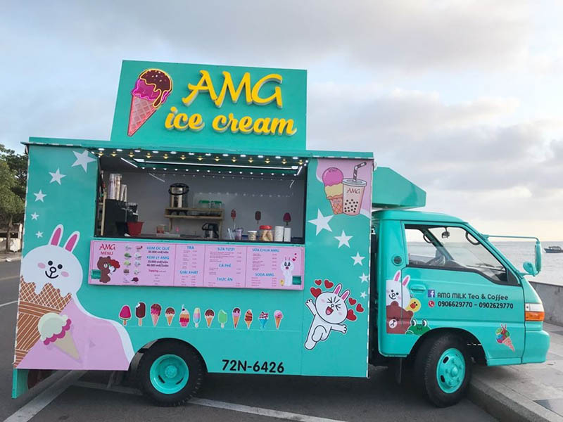 Mẫu xe bán hàng rong đẹp (Food Truck)