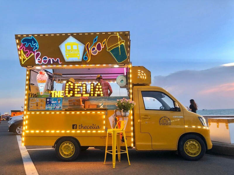 Mẫu xe bán hàng rong đẹp (Food Truck)