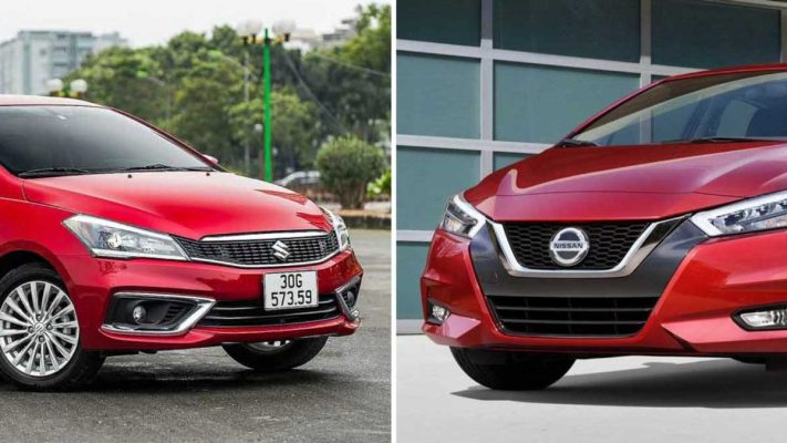 Suzuki Ciaz và Nissan Sunny