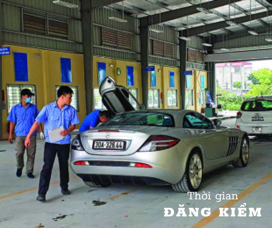 Thời hạn đăng kiểm xe ô tô