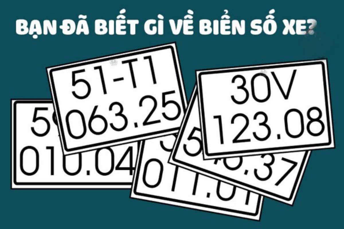 Ý nghĩa của biển số xe ô tô
