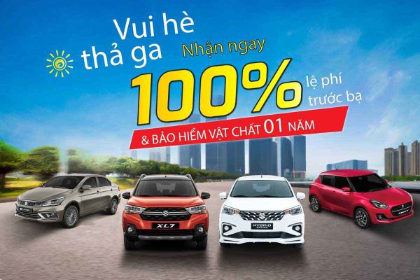 Chương trình khuyến mãi Suzuki tháng 7