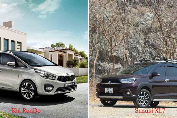 Kia Rondo và Suzuki XL7