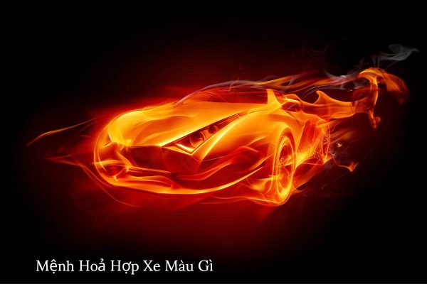 mệnh hoả hợp xe màu gì