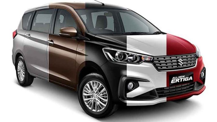 Màu sắc Suzuki Ertiga Hybrid