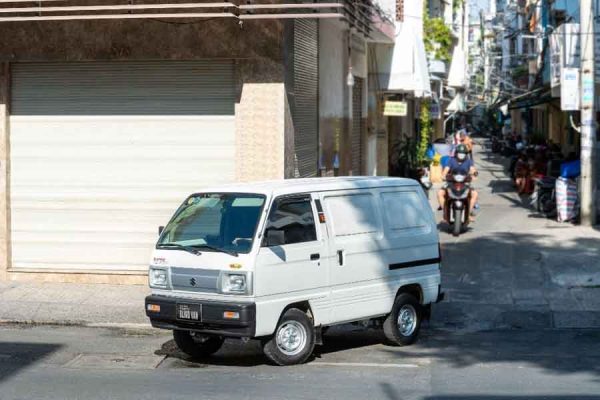 Chi tiết xe tải Suzuki Blind Van 495kg 2022