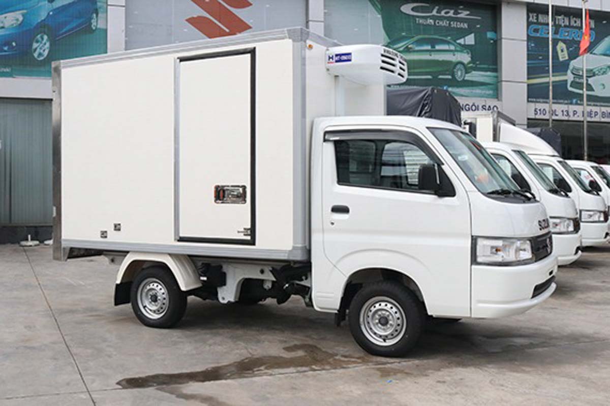 Suzuki Carry Pro - Chi tiết thông số từng tải trọng