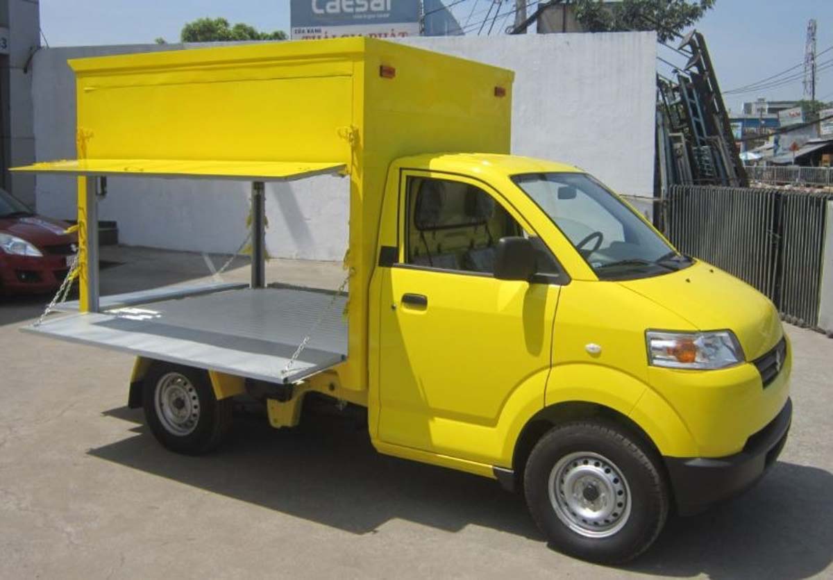 Suzuki Carry Pro thùng cánh dơi - Giải pháp kinh tế tiện lợi