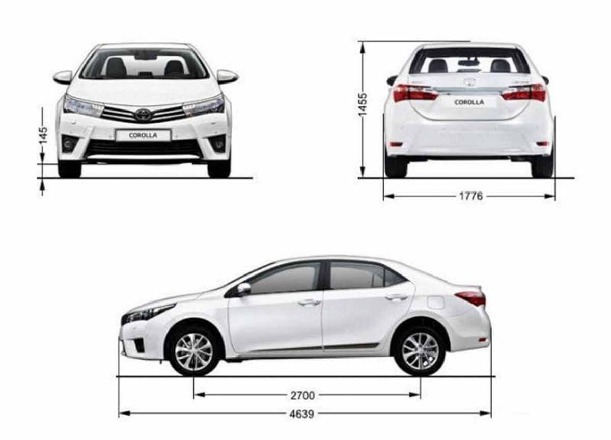 Các loại kích thước ô tô hiện nay