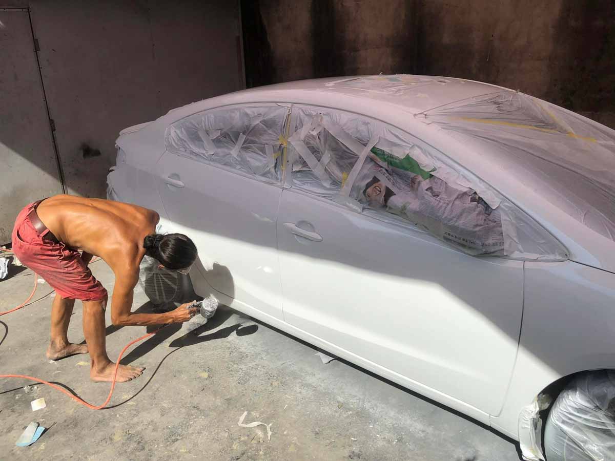 Bảng giá sơn xe ô tô mới nhất