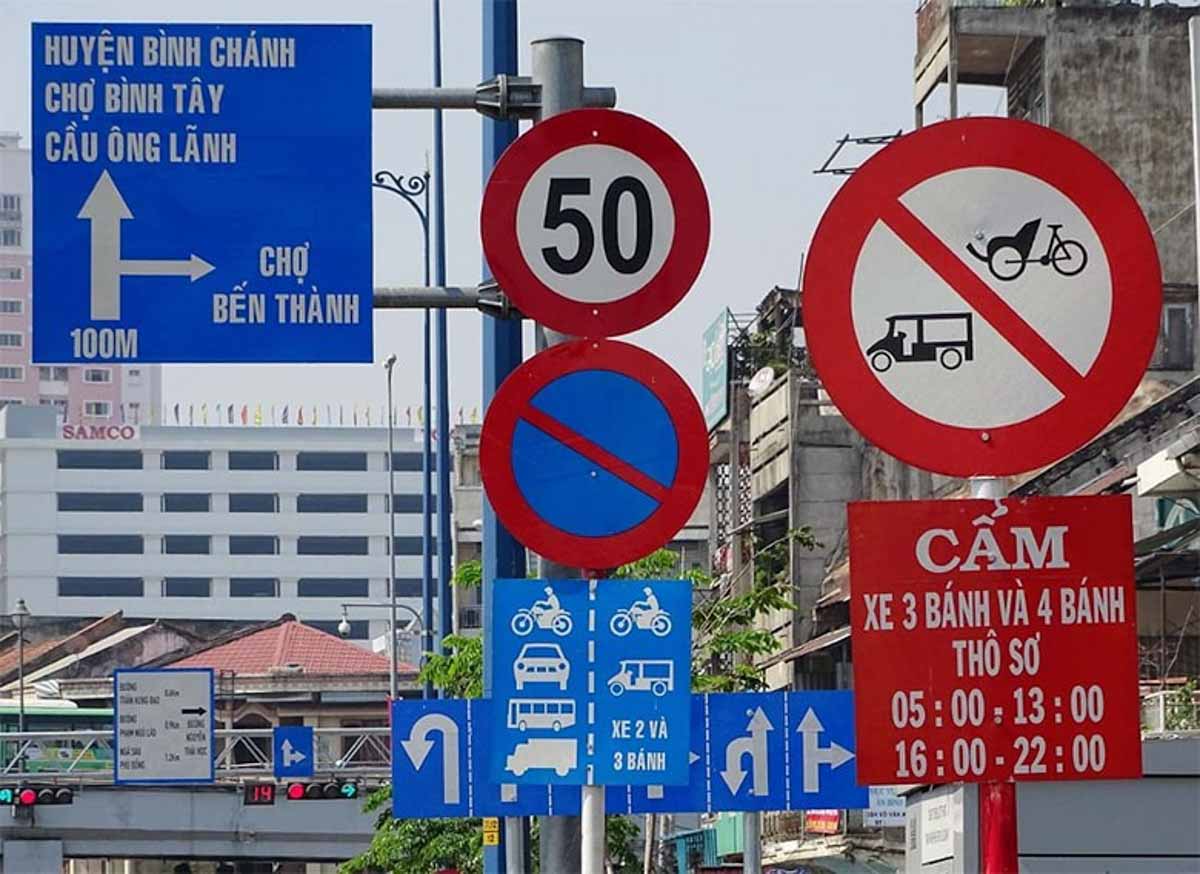 Giờ cấm tải HCM