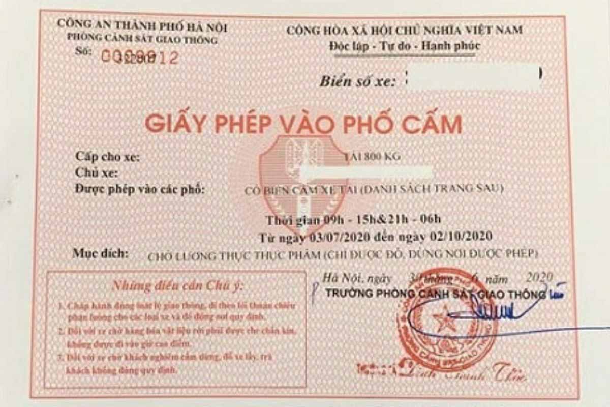 Giờ cấm tải Hà Nội cho các tuyến đường chi tiết nhất