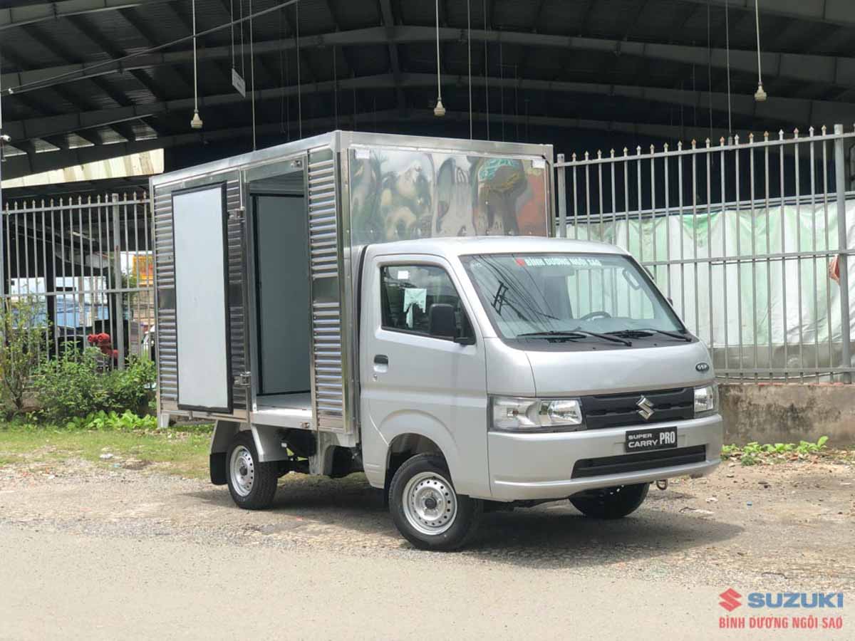 Những mẫu thùng xe tải đẹp Suzuki