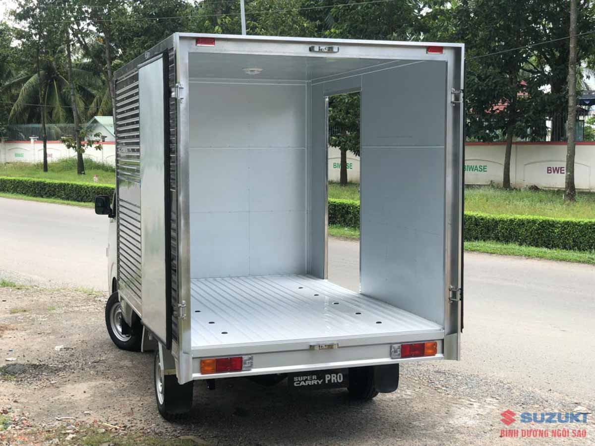 Những mẫu thùng xe tải đẹp Suzuki