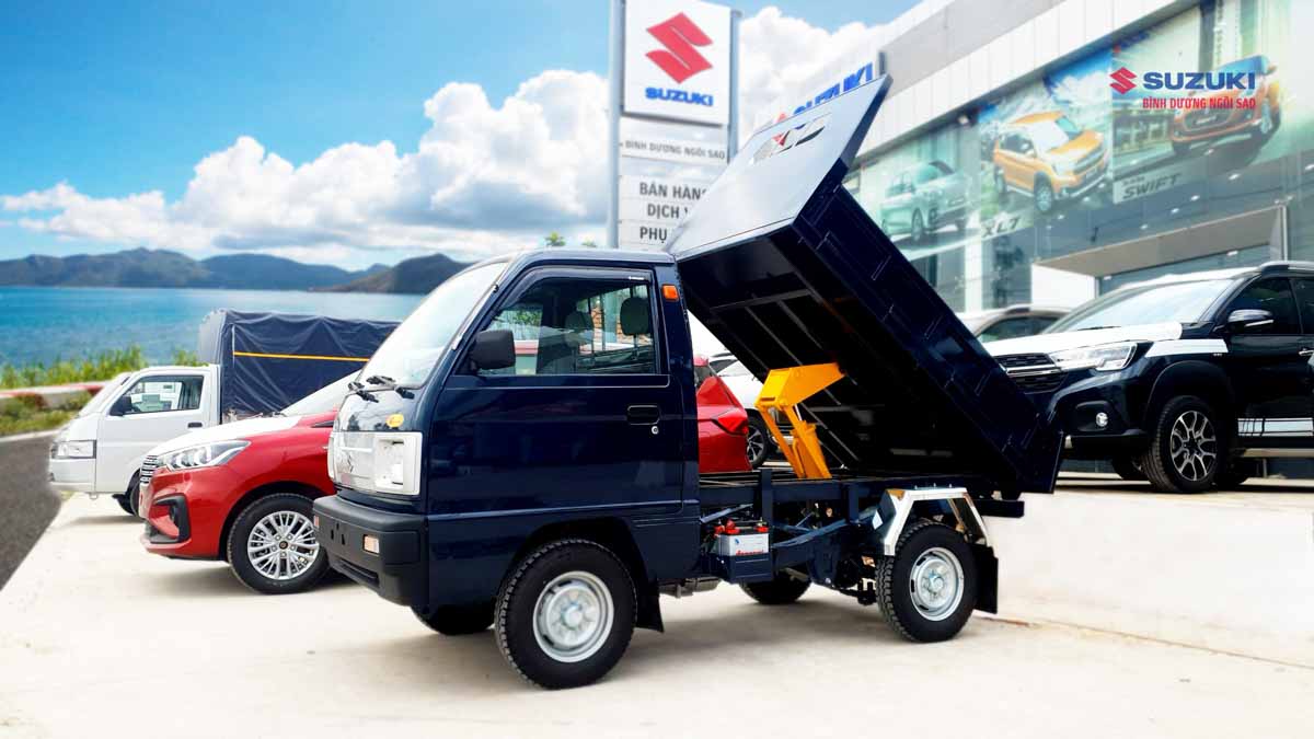 Những mẫu thùng xe tải đẹp Suzuki