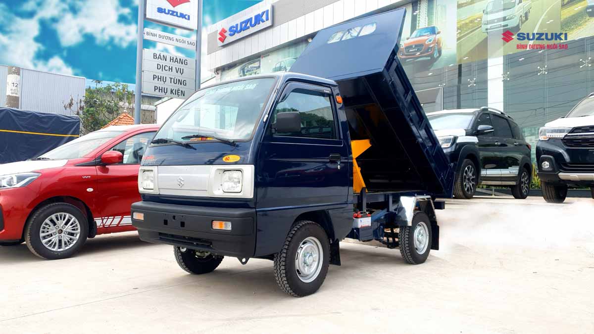 Những mẫu thùng xe tải đẹp Suzuki