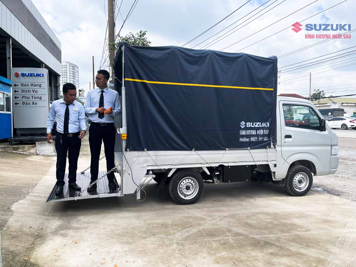 Những mẫu thùng xe tải đẹp Suzuki