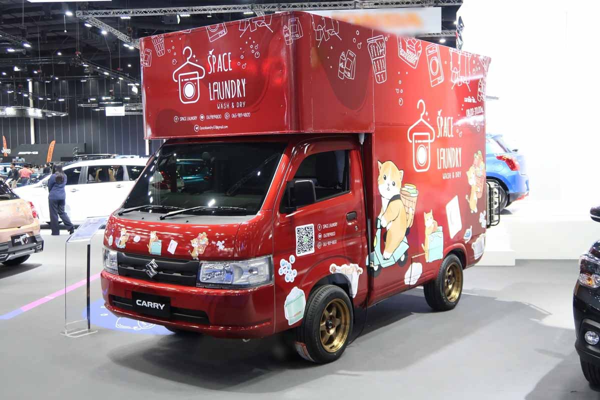 Những mẫu thùng xe tải đẹp Suzuki