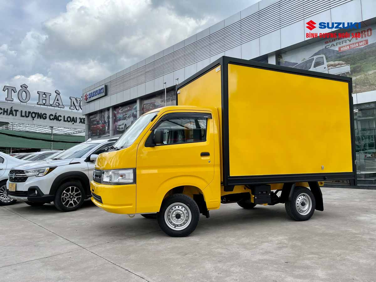 Những mẫu thùng xe tải đẹp Suzuki