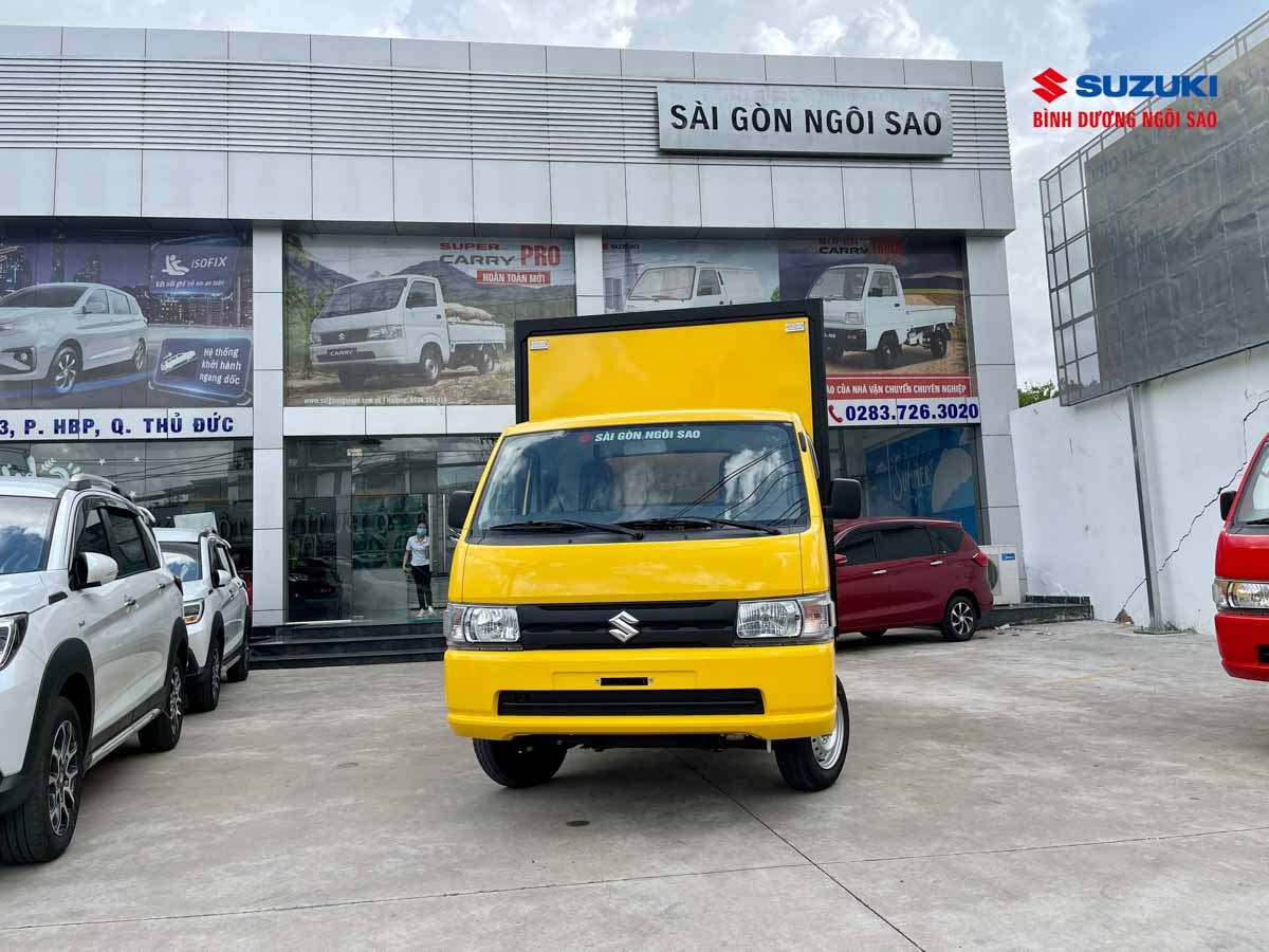 Những mẫu thùng xe tải đẹp Suzuki