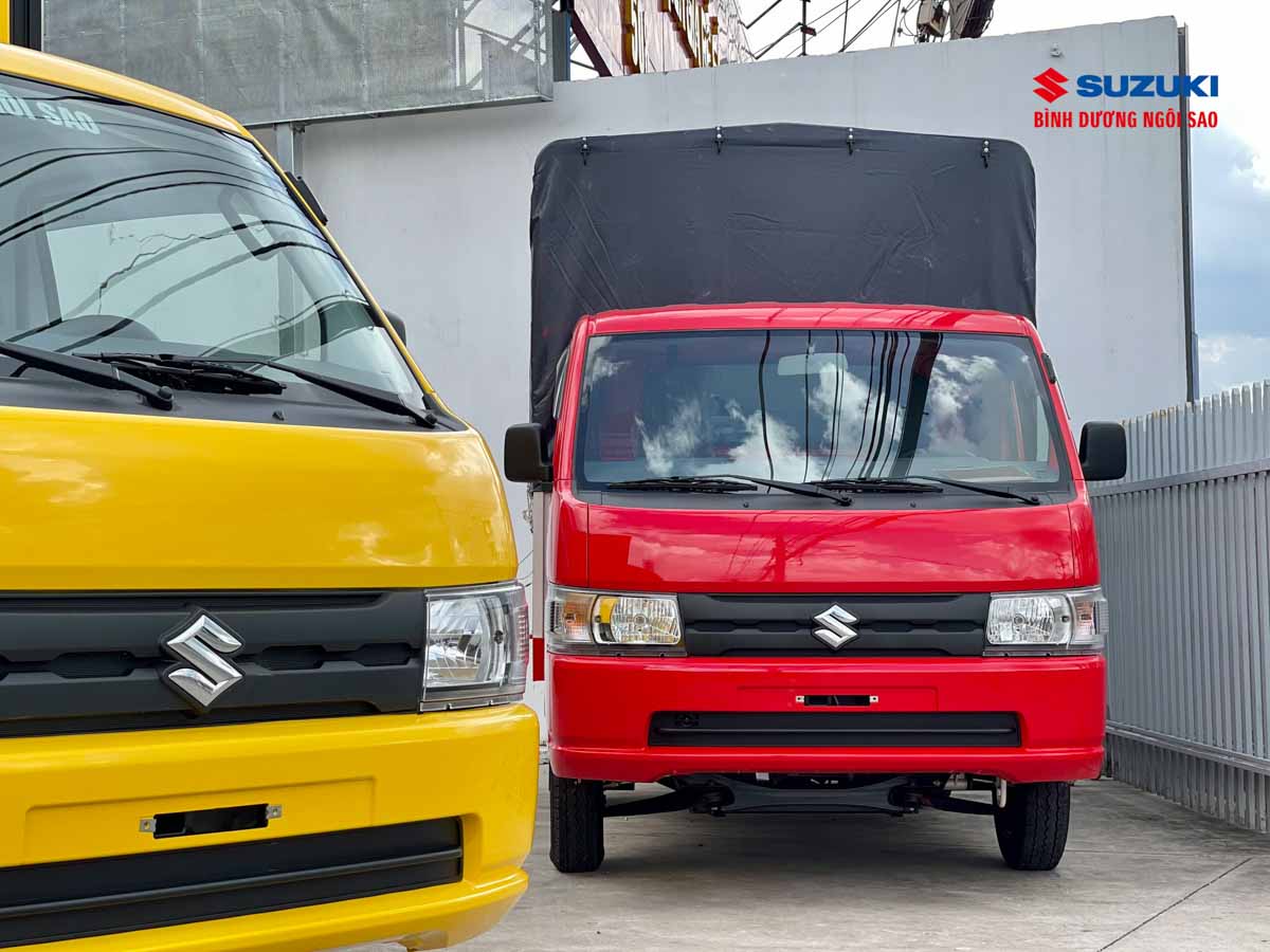 Những mẫu thùng xe tải đẹp Suzuki