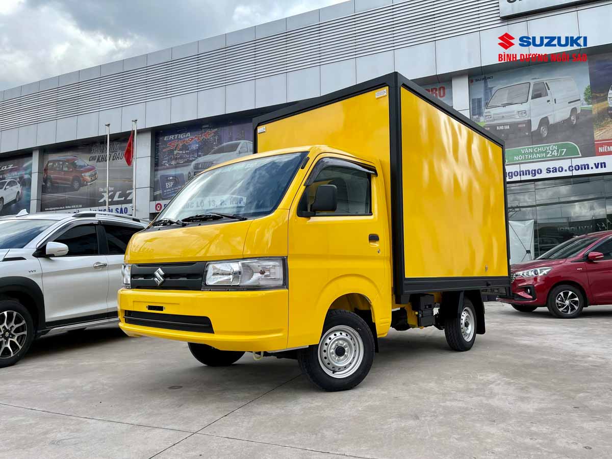 Những mẫu thùng xe tải đẹp Suzuki