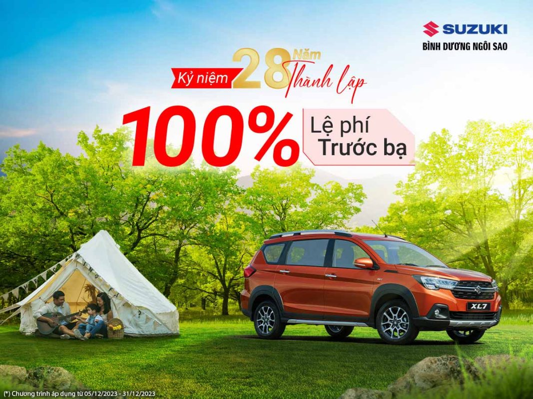 Khuyến mãi tháng 12 Suzuki Bình Dương Ngôi Sao
