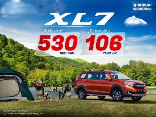 Khuyến mãi tháng 1 tại Suzuki Bình Dương Ngôi Sao