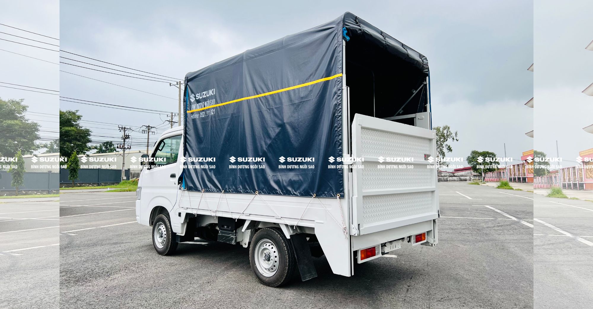 Suzuki Carry Pro thùng mui bạt 
