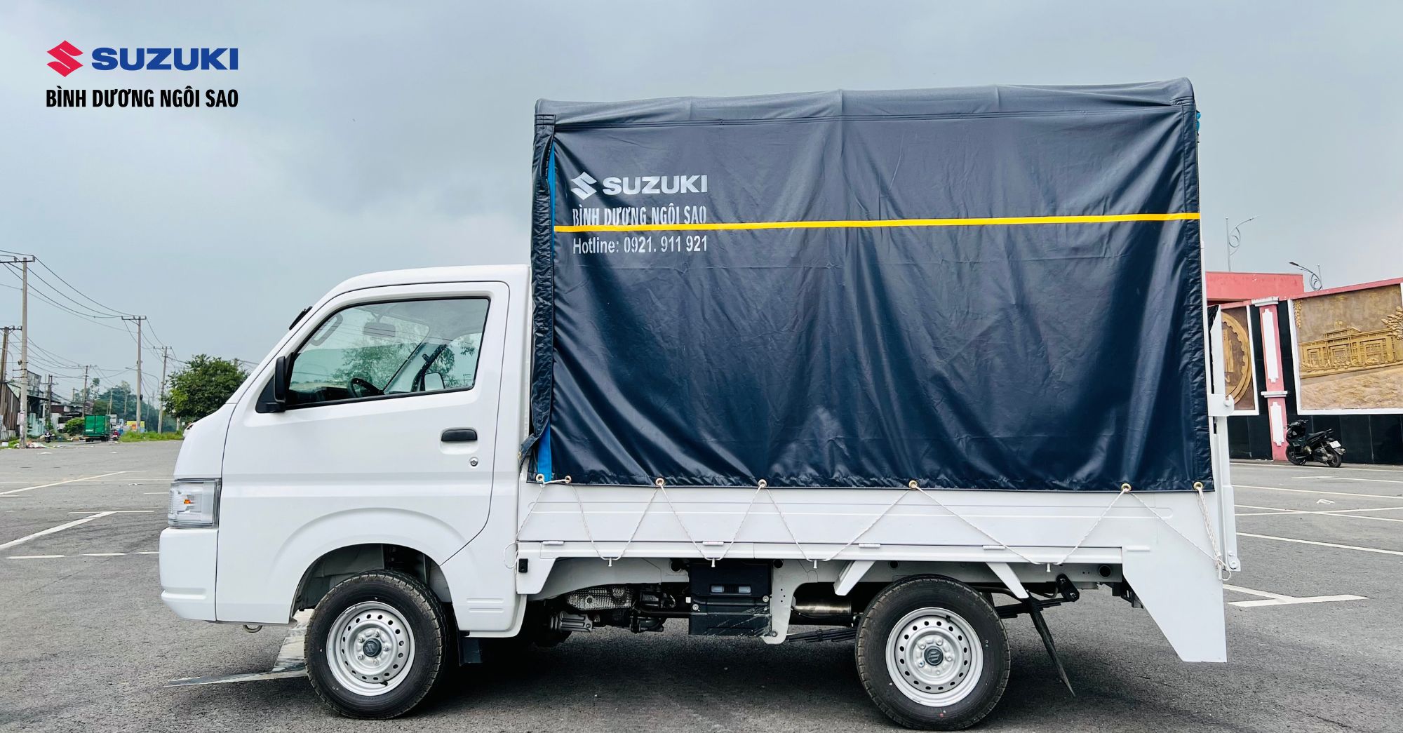 Suzuki Carry Pro thùng mui bạt 